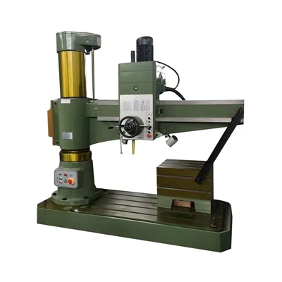 Structural features of a drilling and milling machine