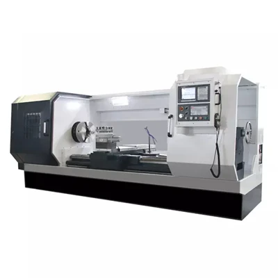 CK6185E Heavy-Duty Flat Bed CNC Lathe